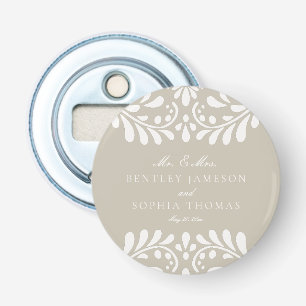 Grönt Talavera Tile Spain Fiesta Wedding Favors Flasköppnare