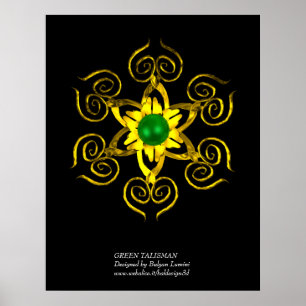 GRÖNT TALISMAN POSTER