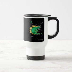 Grönt Tan Stegosaurus Dinos in Space Resemugg