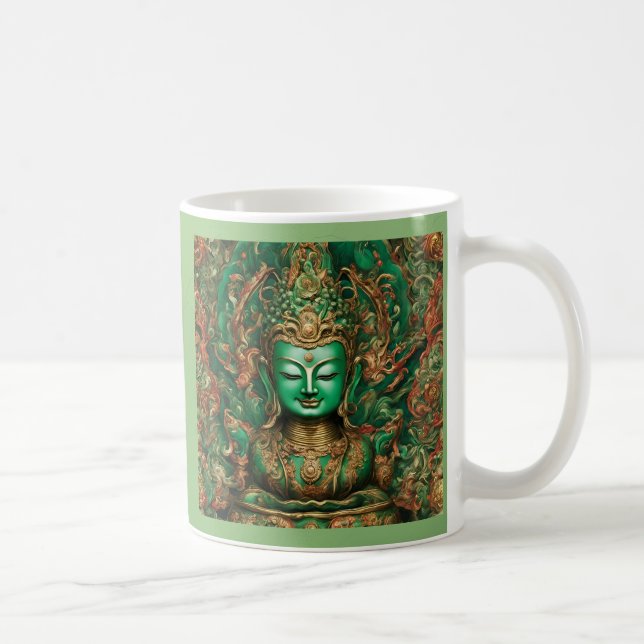 Grönt Tara #72 - Buddhist Shaman Mugg (Höger)