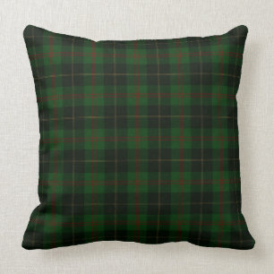 Grönt Tartan Play Scottish Mönster Kudde
