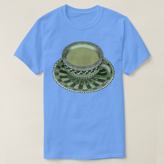Grönt Tea 5 T Shirt (Design framsida)