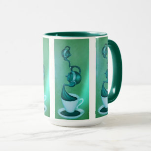 Grönt Tea Art Mugg