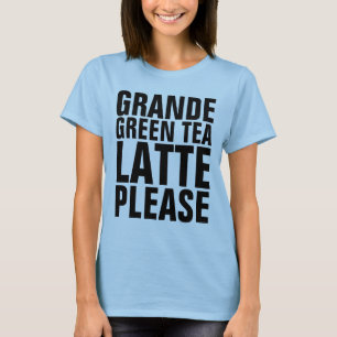 GRÖNT TEA LATTE ÄLSKARE T-Shirts