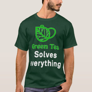 Grönt Tea Lös allt roligt T Shirt