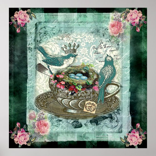 Grönt Tea Poster (Framsidan)