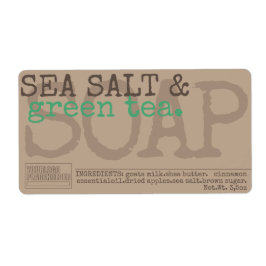 Grönt Tea Soaps Homemade Trendig Rustic Vintage Fraktsedel