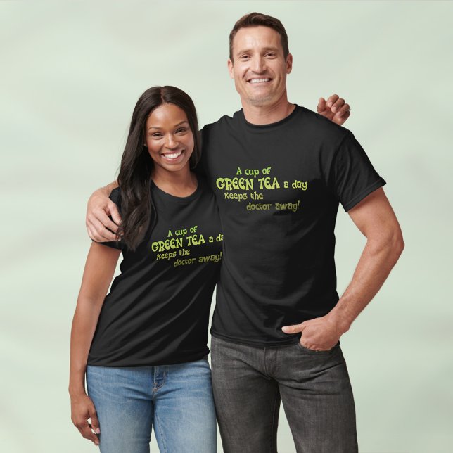 Grönt Tea T-shirt (🍵 Sip & Stay Healthy: Green Tea Lover Tee! 🌱)