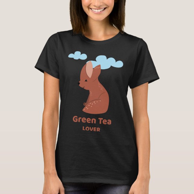 Grönt Tea T Shirt (Framsida)