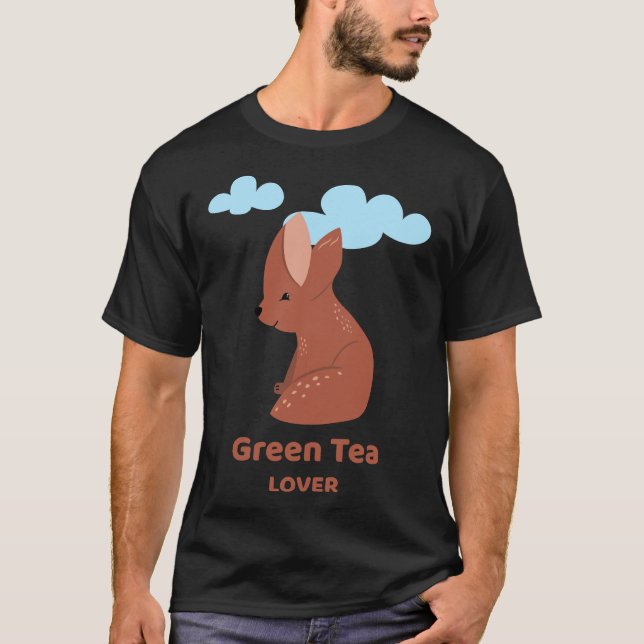 Grönt Tea T Shirt (Framsida)