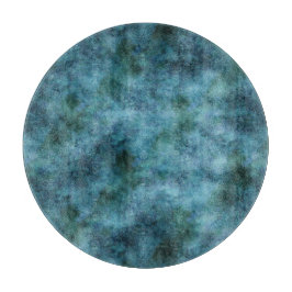 Grönt Teal Aqua Blue Earth Ocean Marble Abstrakt