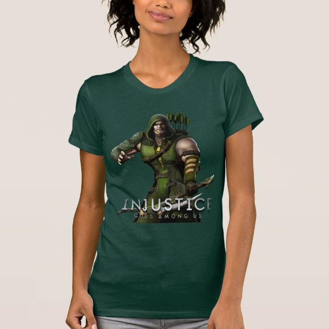 Grönt Tee Shirt (Framsida)
