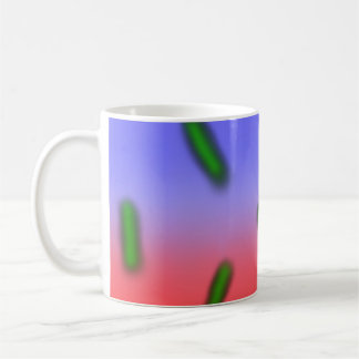Grönt termobakterier kaffemugg