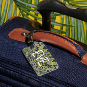 Grönt Terra Verde Acrylic Luggage Tag Bagagebricka