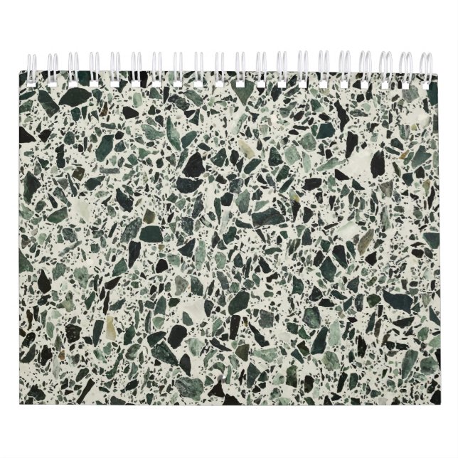 Grönt Terrazzo Kalender (Omslag)