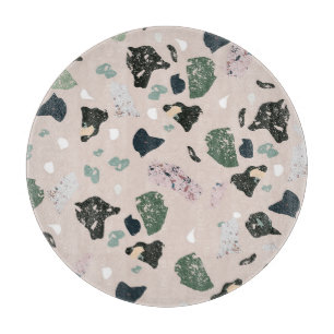 Grönt Terrazzo Mönster