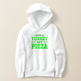 grönt thanksgiving spara-kalkonpizza t shirt