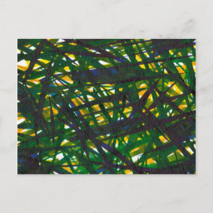 Grönt Thicket II Vykort