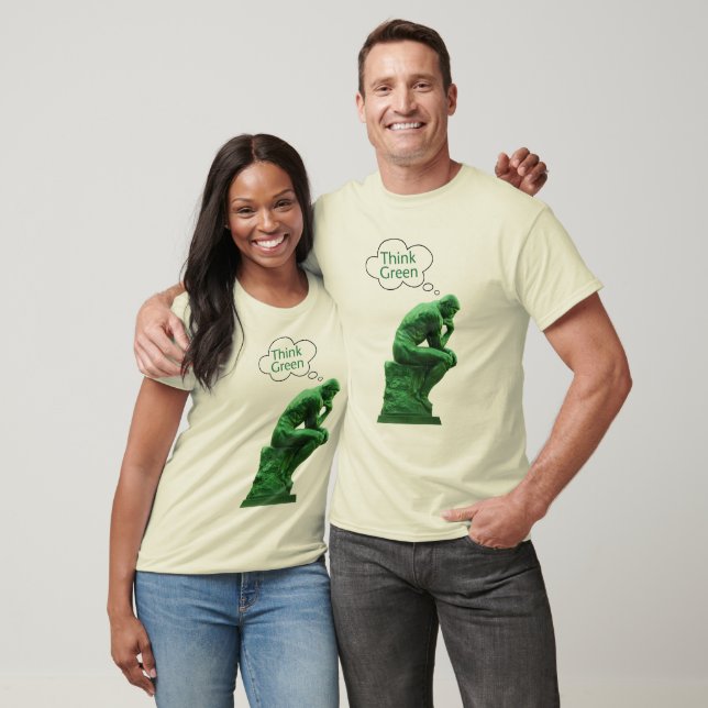 Grönt Thinker Tröja (Unisex)