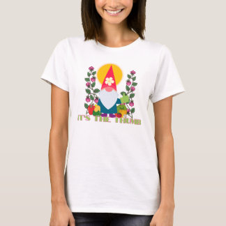 Grönt Thumb Garden Gnome T Shirt