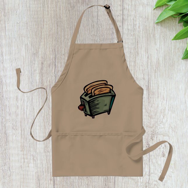 Grönt Toaster Apron Förkläde (Skapare uppladdad)