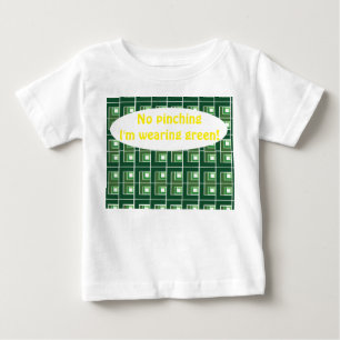 Grönt Topsy Turvy T Shirt