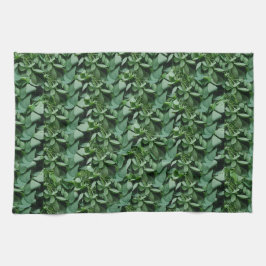 Grönt Tora Lövs Kökshandduk