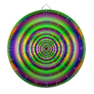 Grönt Torus-tunneln Dartboard Darttavla