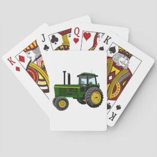 Grönt Tractor Casinokort
