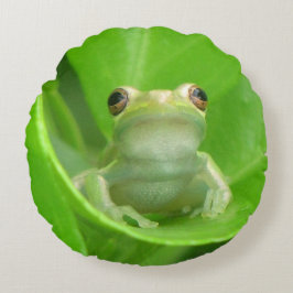 Grönt Träd Frog Dekorativ kudde