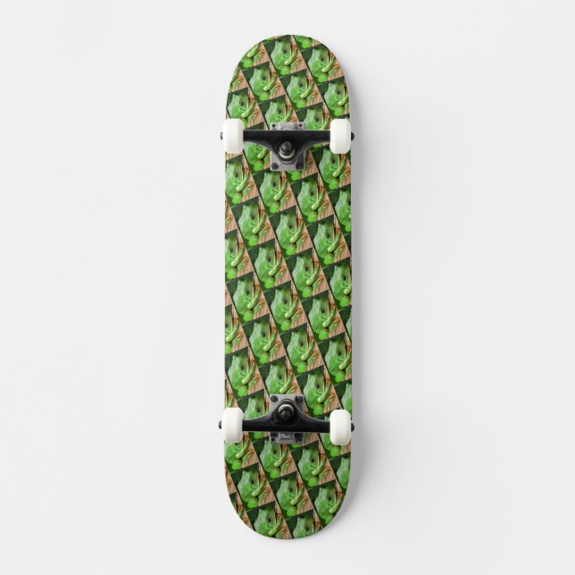 Grönt Träd Frog Mini Skateboard Bräda 18,5 Cm (Framsida)
