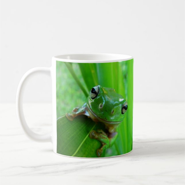 Grönt Träd Frog Mugg (Vänster)