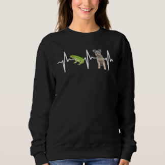 Grönt Träd Frog Pumi Heartslag Hund T Shirt