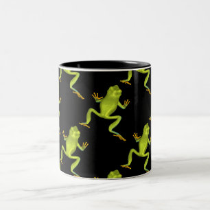 Grönt Träd Frog Två-Tonad Mugg