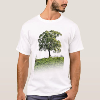 Grönt träd v1 t-shirt