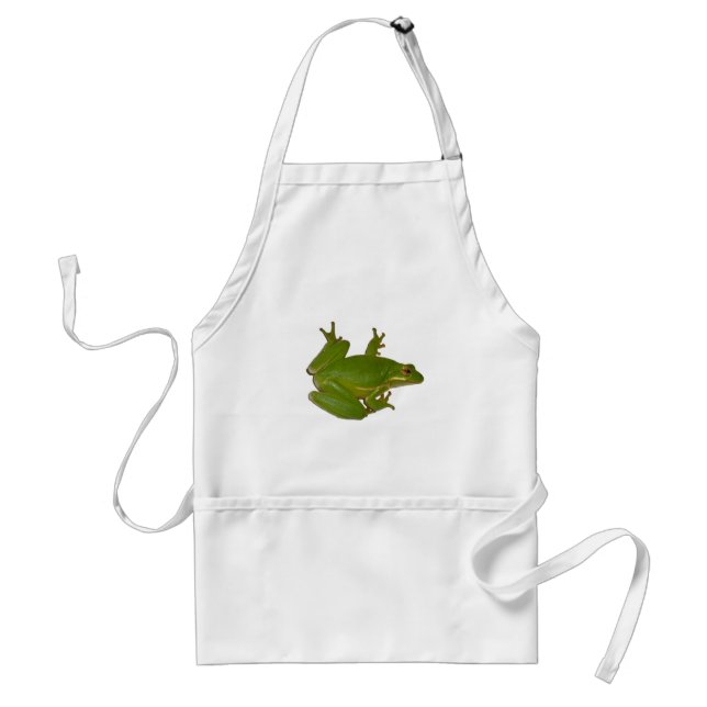 Grönt Treefrog Apron Förkläde (Framsidan)