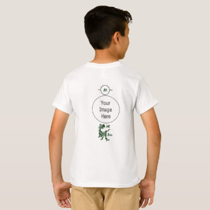Grönt Trex Chef Dino T Shirt