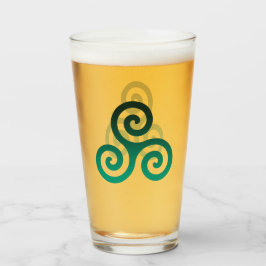 Grönt Triskele Glaskopp