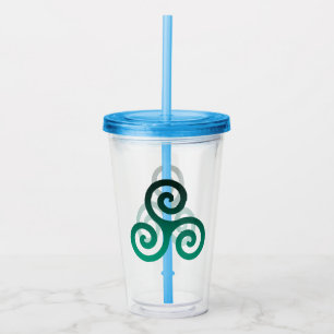 Grönt Triskele Take Away Mugg