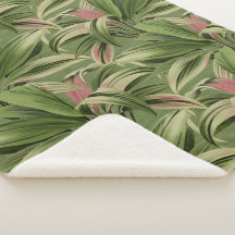 Grönt Tropical Handflatan