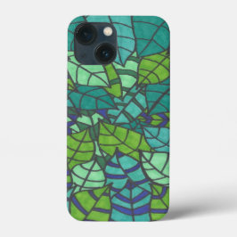 Grönt Tropical Löv Beach Towel