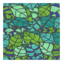 Grönt Tropical Löv