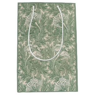 Grönt Tulips William Morris Gift Bag