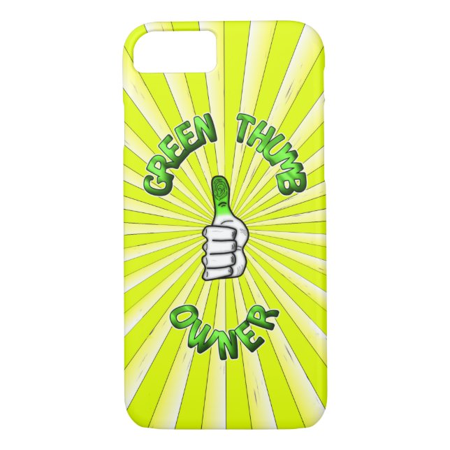 Grönt tummen () Fodral-Mate iphone case Case-Mate iPhone Skal (Baksida)