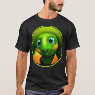 Grönt Turtle Baby 3D T Shirt