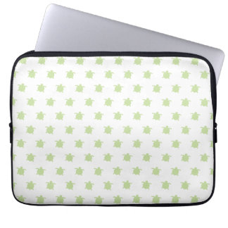 Grönt Turtle Mönster Laptop sleeve