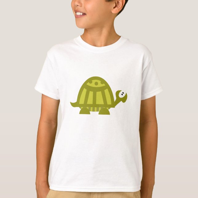 Grönt Turtle Tröja (Framsida)