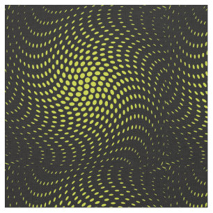 Grönt Twist Polka dots Mönster Tyg