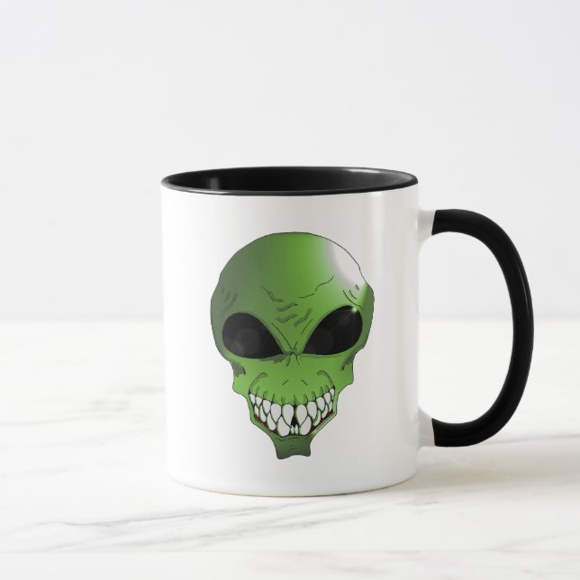 Grönt utomhuskaffe mugg (Höger)