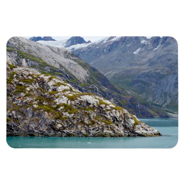 Grönt väcker i blåtten magnet (Horisontell)
